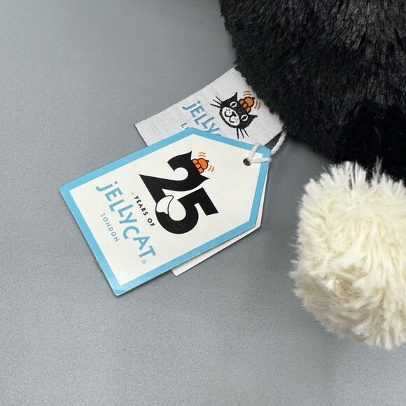 Jellycat Christmas Jack Cat Kitty Santa Hat Plush Stuffed Animal 15" Retired NEW - Picture 4 of 9